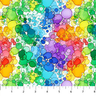 Radiant Rhapsody Splattered Multi - Nebraska Quilt Company - F261385