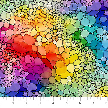 Radiant Rhapsody Stones Multi - Nebraska Quilt Company - F261365