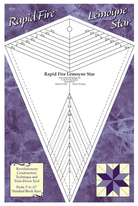Rapid Fire Lemoyne Star Ruler - Nebraska Quilt Company - Rapid Fire Lemoyne Star Ruler