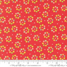Raspberry Summer Rosy Small Floral Raspberry Red - 37695 13 - Moda Fabrics - Nebraska Quilt Company - F2401307