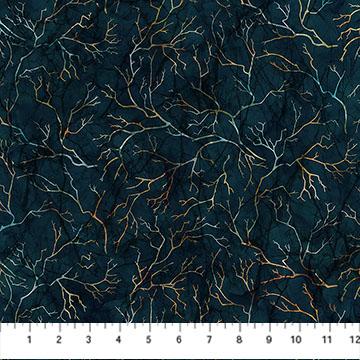 Raven's Call Branch Texture Black Multi - DP28951 - 99 - Northcott Fabrics - Nebraska Quilt Company - F260961