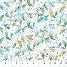 Raven's Call Feathers White Multi - DP28949 - 10 - Northcott Fabrics - Nebraska Quilt Company - F260959