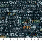 Raven's Call Words Black Multi - DP28950 - 99 - Northcott Fabrics - Nebraska Quilt Company - F260960