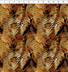 Reflections of Autumn Ferns Gold - 1 Yard Left - Verified! - Nebraska Quilt Company - F01376