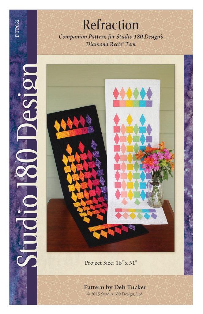 Refraction Table Runner Pattern - Nebraska Quilt Company - PUB2400233