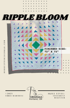Ripple Bloom Quilt Pattern - Nebraska Quilt Company - PUB260480