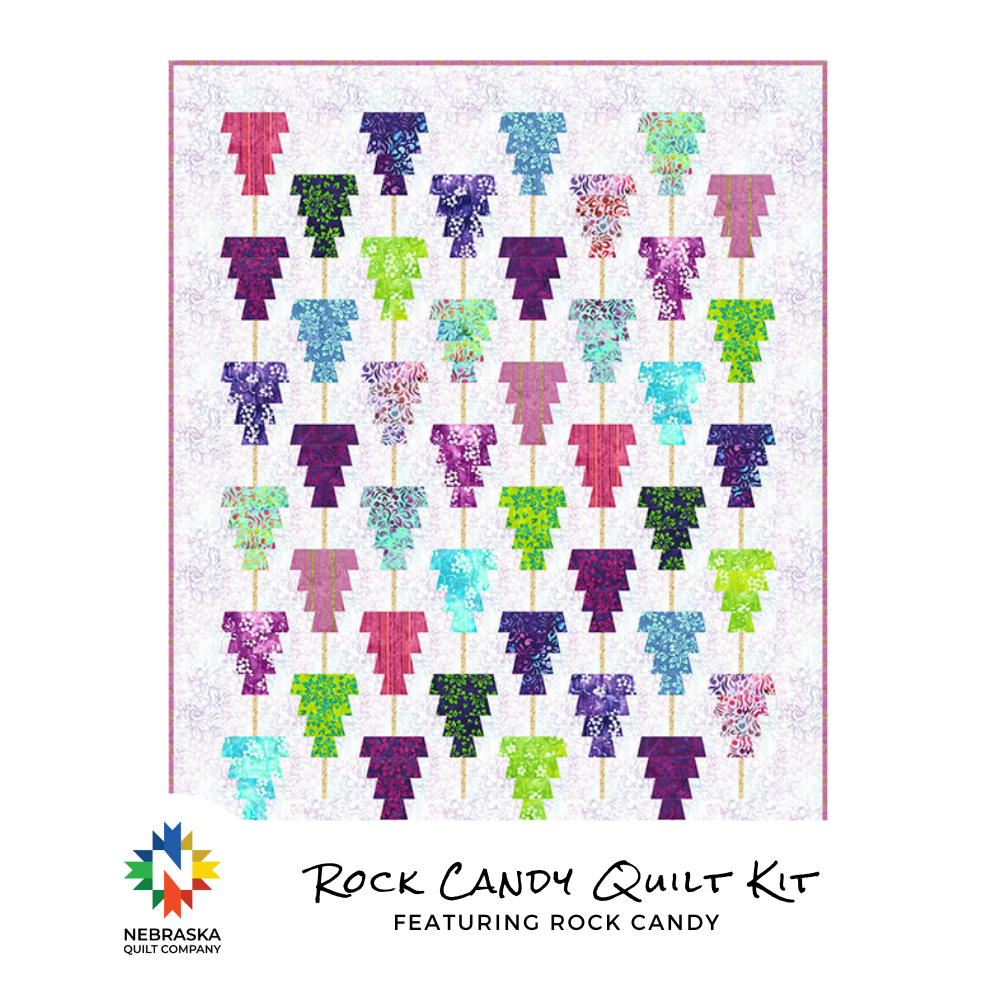 Rock Candy Quilt Kit featuring Rock Candy - Nebraska Quilt Company - K2401492