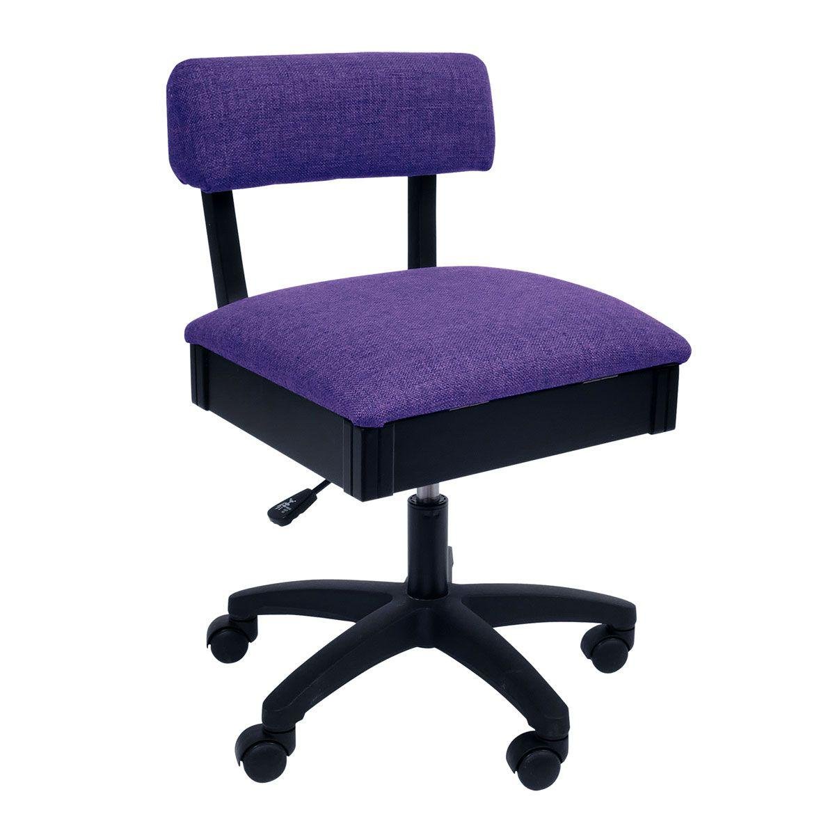 Royal Purple Hydraulic Sewing Chair - Nebraska Quilt Company - SCCH8160