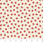 Rudolph The Red-Nosed Reindeer Bauble Dot Cream - RD1008-12 - Northcott Fabrics - Nebraska Quilt Company - F261499