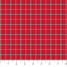 Rudolph The Red-Nosed Reindeer Plaid Red - RD1009-24 - Northcott Fabrics - Nebraska Quilt Company - F261500