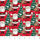 Rudolph The Red-Nosed Reindeer Santa Red - RD1003-24 - Northcott Fabrics - Nebraska Quilt Company - F261494