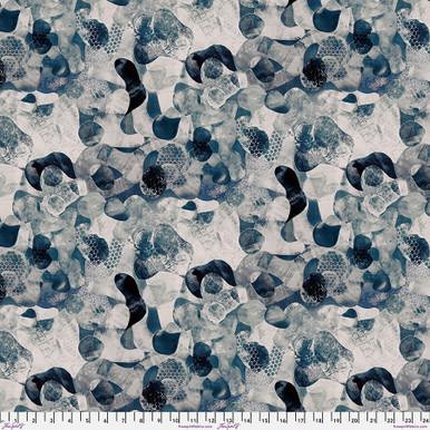 Rust & Bloom Budding Royal Blue - PWSS019.ROYALBLUE - FreeSpirit Fabrics - Nebraska Quilt Company - Rust & Bloom Budding Royal Blue - PWSS019.ROYALBLUE - FreeSpirit Fabrics