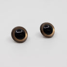 Safety Eyes Iridescent Brown 1 Pair - Nebraska Quilt Company - N09429