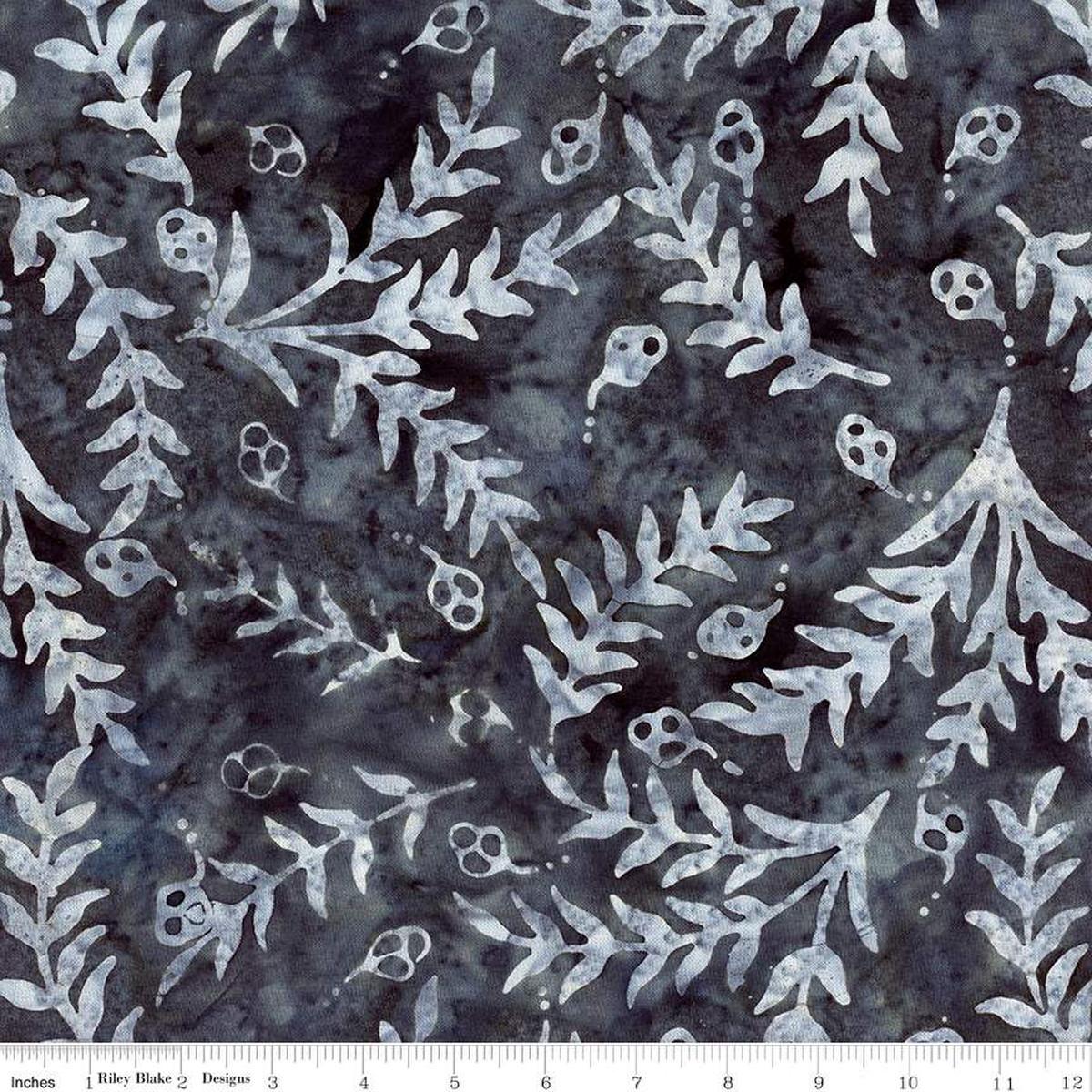 Sassy and Tweet Sprigs Charcoal - BT23094 - 157 - Riley Blake Designs - Nebraska Quilt Company - F2401209