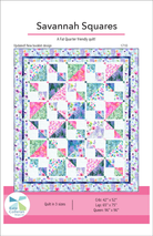 Savannah Squares Quilt Pattern - Nebraska Quilt Company - PUB260927