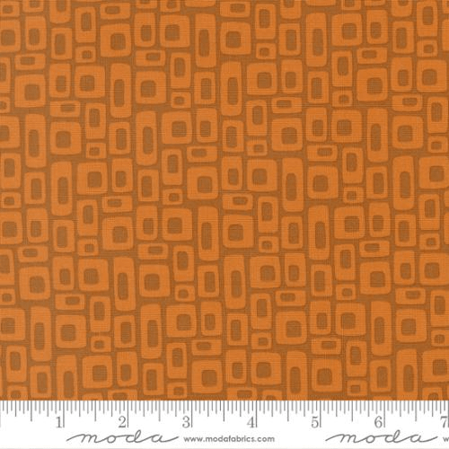 Scenery Marshmallow Geometrics Rusty - 51273 22 - Moda Fabrics - Nebraska Quilt Company - F261322