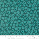 Scenery Sedum Small Floral Dark Teal - 51270 17 - Moda Fabrics - Nebraska Quilt Company - F261310