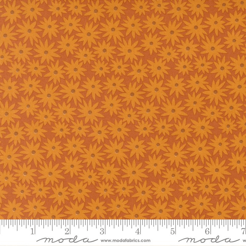 Scenery Sedum Small Floral Rusty - 51270 22 - Moda Fabrics - Nebraska Quilt Company - F261311