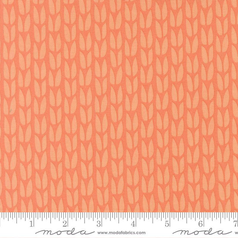 Scenery Sprout Blenders Coral - 51272 19 - Moda Fabrics - Nebraska Quilt Company - F261316