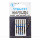 Schmetz Denim/Jeans Machine Needle Size 16/100 - Nebraska Quilt Company - N261840