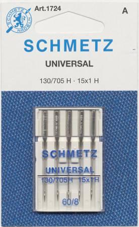 Schmetz Universal Needle 60/8 5 Count - Nebraska Quilt Company - N2401597