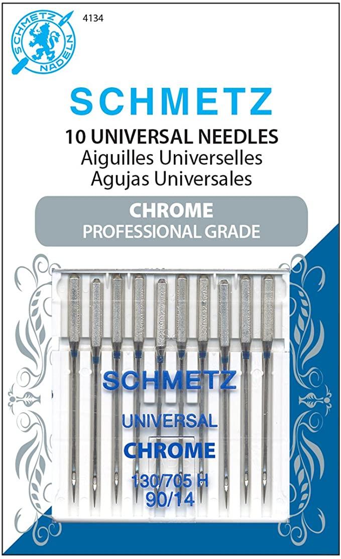 Schmetz Universal Needles Chrome 90/14 10ct - Nebraska Quilt Company - NOT00080