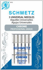 Schmetz Universal Needles Chrome 90/14 5 Count - Nebraska Quilt Company - N2401596