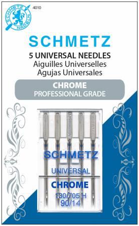 Schmetz Universal Needles Chrome 90/14 5 Count - Nebraska Quilt Company - N2401596