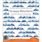 Scrappy Mountains Foundation Paper Piecing Pad - Nebraska Quilt Company - N2502199