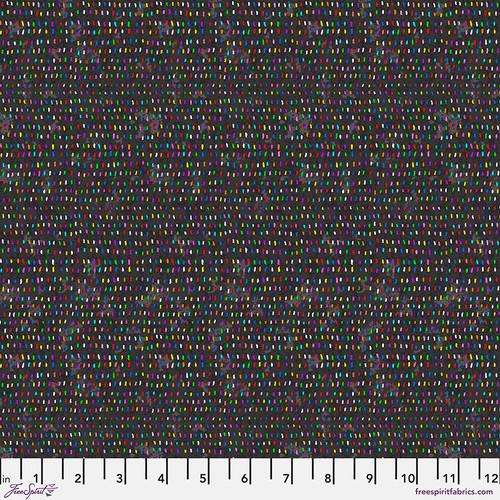 Seeds Confetti Black Multi - PWCD043.XBLACK - FreeSpirit Fabrics - Nebraska Quilt Company - Seeds Confetti Black Multi - PWCD043.XBLACK - FreeSpirit Fabrics