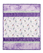 Sensational Strips Cuddle® Kit Wisteria Hysteria - Nebraska Quilt Company - K2502211