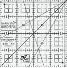 Sew Square 4 Ruler - Nebraska Quilt Company - N2402438