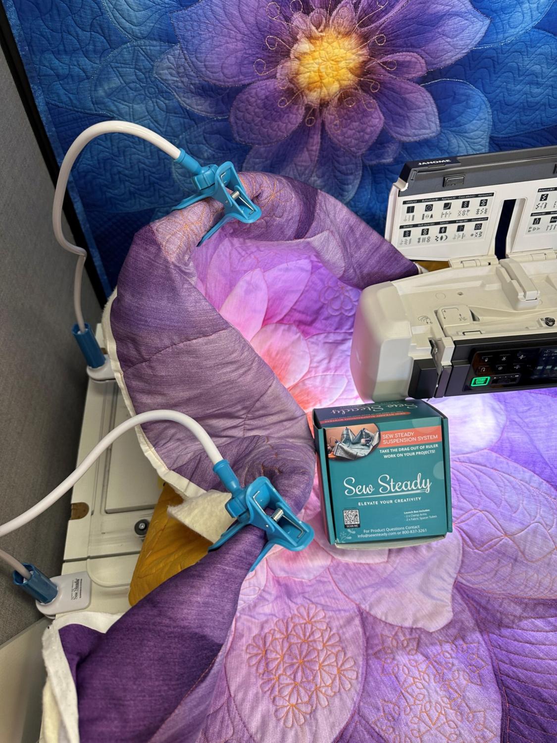 Sew Steady 2 Arm Suspension System - Nebraska Quilt Company - Sew Steady 2 Arm Suspension System