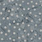 Shades of Grey Medium Grey Dots - 5725 - Batik Textiles - Nebraska Quilt Company - F08360