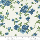 Shoreline Getaway Florals Cream Multi - 55306 11 - Moda Fabrics - Nebraska Quilt Company - F07212