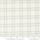 Shoreline Plaid Checks and Plaids Cream Grey - 55302 21 - Moda Fabrics - Nebraska Quilt Company - F07198