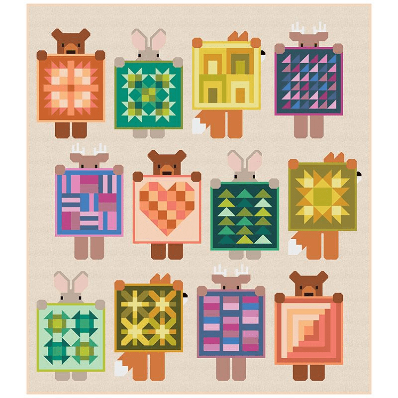 Show and Tell Bella Solids 2025 Kit - Nebraska Quilt Company - K260490
