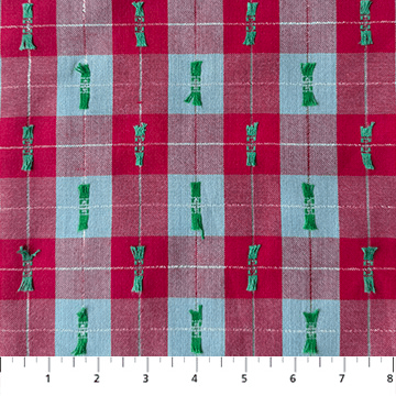 Silver Lining Presents Sugarplum Red - WAMT113-28C - Northcott Fabrics - Nebraska Quilt Company - F261347
