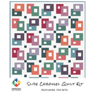 Slide Carousel Quilt Kit Featuring Itsy Bits - Nebraska Quilt Company - K251580