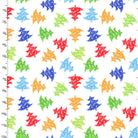 Snow Friends Trees Multi - 1 Yard Left - Verified! - Nebraska Quilt Company - F83402
