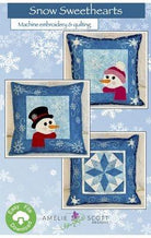 Snow Sweethearts - Machine Embroidery and Quilting Pattern - Nebraska Quilt Company - PUB2501946