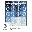 Snowfall Quilt Kit Featuring Frosted Wishes - Nebraska Quilt Company - K261548