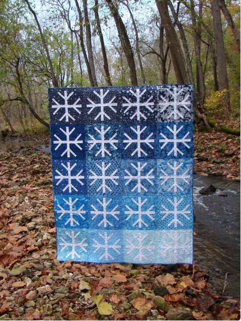 Snowfall Quilt Pattern - Nebraska Quilt Company - PUB01530