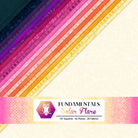 Solar Flare 10" Squares Multi 42 Pieces - Nebraska Quilt Company - PC260453