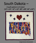 South Dakota Quilt Pattern - Nebraska Quilt Company - PUB07941