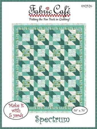 Spectrum 5 - Yard Quilt Pattern - Nebraska Quilt Company - PUB2502211