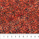 Spooky Bats in Flight Neon Carrot - 83195 - 582 - Banyan Batiks - Nebraska Quilt Company - F08384