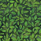 Spring Fling Leaves Green Jungle - 422504670 - Island Batik - Nebraska Quilt Company - F260849