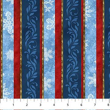 St. Nicholas Stripe Multi - DP28215 - 48 - Northcott Fabrics - Nebraska Quilt Company - F2402236