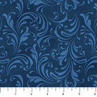 St. Nicholas Swirls Blue - 28216 - 48 - Northcott Fabrics - Nebraska Quilt Company - F2402238